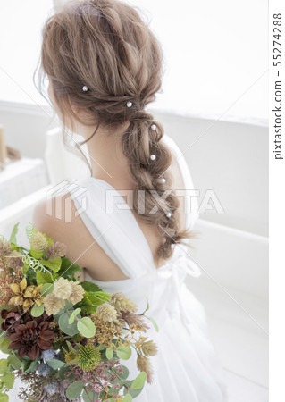 Wedding arrangement female japanese 55274288