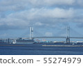 海灣大橋和豪華班輪 55274979