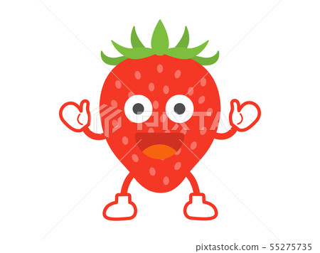 Strawberry character Strawberry character 55275735