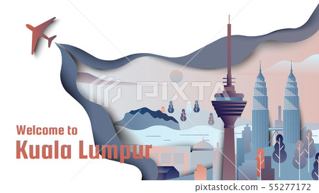 Famous places in Kuala Lumpur, Malaysia 55277172