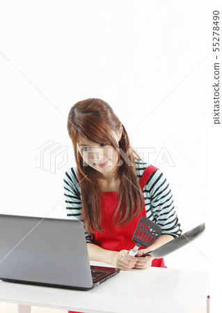 婦女尋找食譜 婦女尋找食譜 55278490