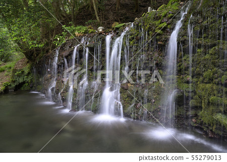 箱根小湧谷[神奈川縣]蛇河[夏季]千條瀑布 55279013