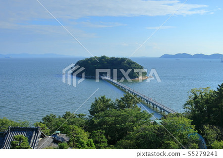Takeshima view from the room of Gamagori Classic Hotel 55279241