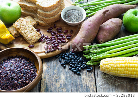 Healthy food and nutrition Nuts and fruits Healthy food and nutrition Nuts and fruits 55282018