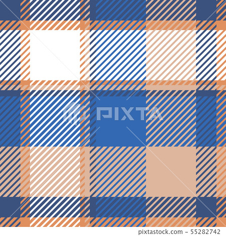 Plaid or tartan vector is background or texture in 55282742