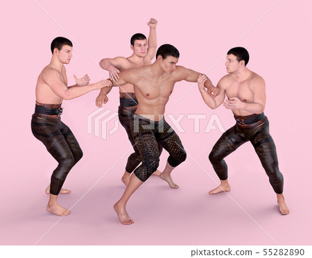 Hephaestus, Kratos, Bia and Prometheus Hephaestus, Kratos, Bia and Prometheus 55282890