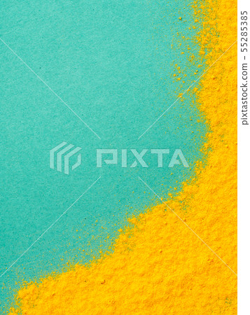 Turmeric Powder with copy space 55285385