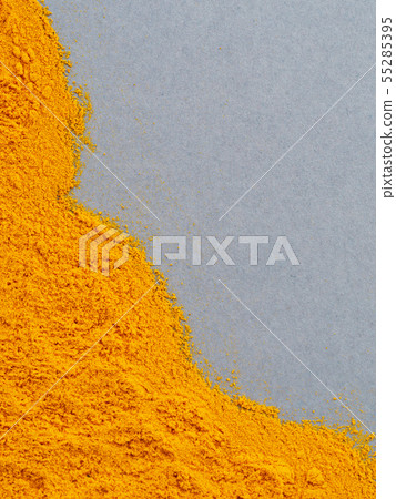 Turmeric Powder with copy space 55285395