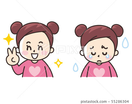 喜悅和悲傷的女孩 喜悅和悲傷的女孩 55286304