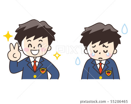 喜悅和悲傷高中男生(西裝外套) 喜悅和悲傷高中男生(西裝外套) 55286465