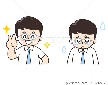 喜悅和悲傷的商人 喜悅和悲傷的商人 55286507