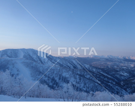 Hokkaido Dohoku, Chitokanushi mountain sunrise Hokkaido Dohoku, Chitokanushi mountain sunrise 55288010