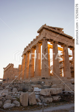 雅典，希臘上城古老廢墟 55288276