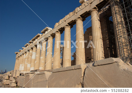 雅典,希臘上城古老廢墟 雅典,希臘上城古老廢墟 55288282