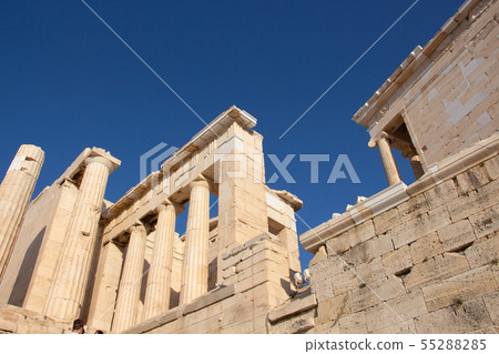雅典,希臘上城古老廢墟 雅典,希臘上城古老廢墟 55288285