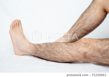 Men's leg hair removal before image Men's leg hair removal before image 55288661