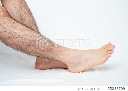 Men's leg hair removal before image Men's leg hair removal before image 55288709