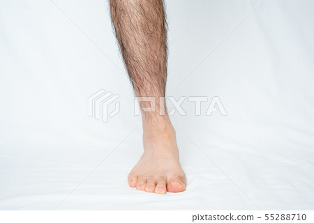 Men's leg hair removal before image 55288710