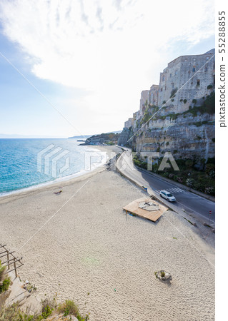 Tropea town and beach Tropea town and beach 55288855