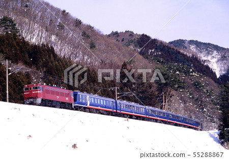 1996 ED75 Ojiki乘客Edo Dango乘坐Banetsu西線行駛 1996 ED75 Ojiki乘客Edo Dango乘坐Banetsu西線行駛 55288867
