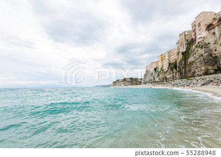 Tropea town and beach 55288948