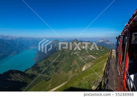 [Switzerland] View from Brienz Rothhorn railway car window 55288988