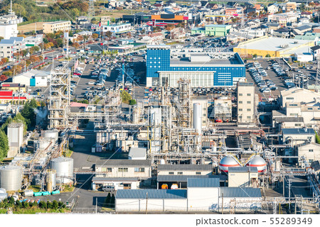Chemical Factory plant Chemical Factory plant 55289349