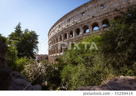 Colosseum in Rome, Italy. 55289414