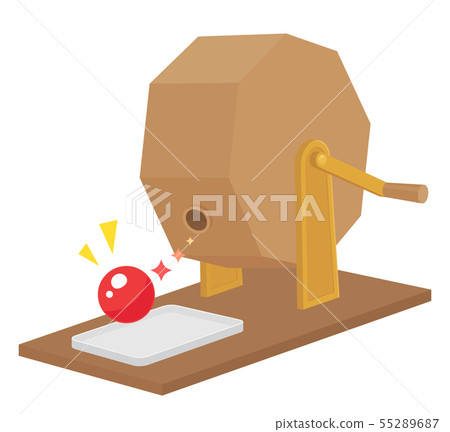 撥浪鼓插圖_每_紅色財富 55289687