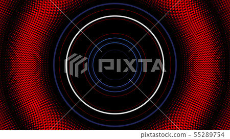 Circle dot sound wave background Circle dot sound wave background 55289754