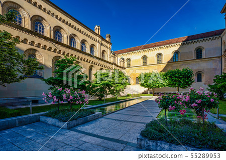 Cabinet Garden of the royal residence in Munich, Germany 55289953