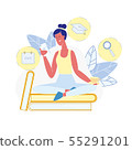Exams Preparation, Learning Vector Illustration 55291201