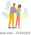 Family Quarrel, Dispute Flat Vector Illustration 55291202