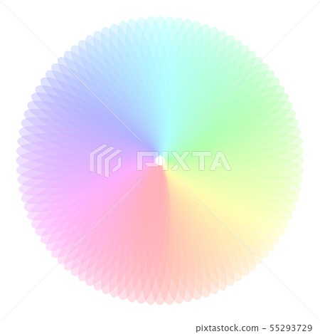 Rainbow color wheel. Colorful illustration guide. Rainbow color wheel. Colorful illustration guide. 55293729