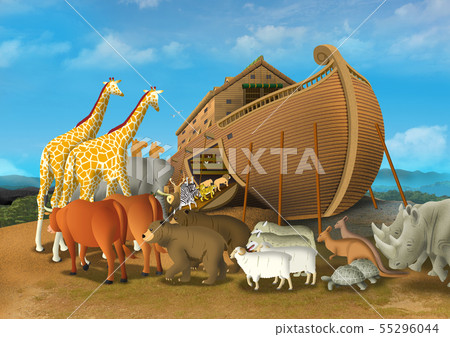 Noah's boat image 55296044