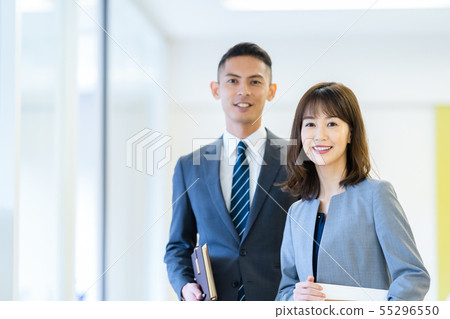企業形象男性僱員女性僱員 企業形象男性僱員女性僱員 55296550