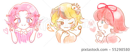 Hand-painted style / Scorpio-Leo-Virgo 55298580