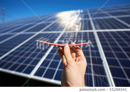 part of red wires needing by solar panels installing. 55299341