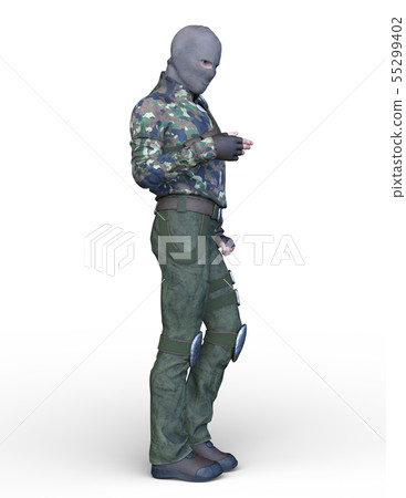 Masked man Masked man 55299402