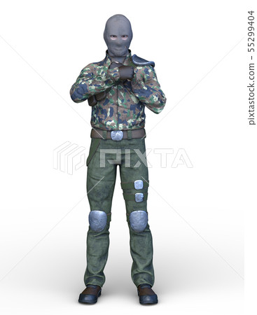 Masked man Masked man 55299404