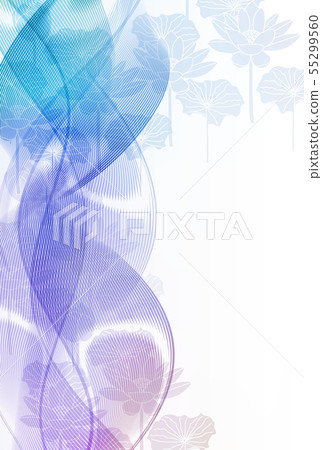 Lotus under mourning background 55299560
