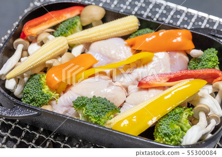 Baking bread, wrapped grilled, BBQ, bbq, charcoal grilled, grilled, grilled, seven rings, camping, food, charcoal, dodge oven 55300084