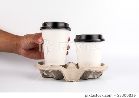 Coffee cup with copy space 55300839