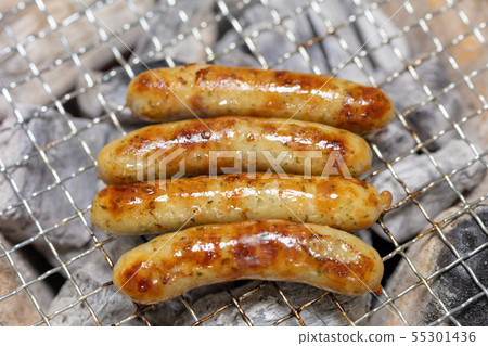 Charcoal-grilled wiener sausage (charcoal grilled, grilled grilled grilled grilled grilled grilled barbecue grill BBQ grill bbq Charcoal-grilled wiener sausage (charcoal grilled, grilled grilled grilled grilled grilled grilled barbecue grill BBQ grill bbq 55301436