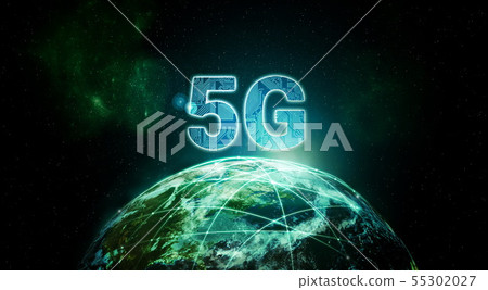 5G Internet network concept 55302027