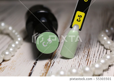 Gel polish. Nail polish in different colors. Tips. Gel polish. Nail polish in different colors. Tips. 55303501