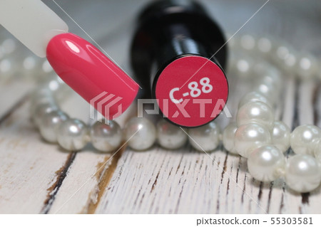 Colorful tips. Set of false nails for manicure. 55303581