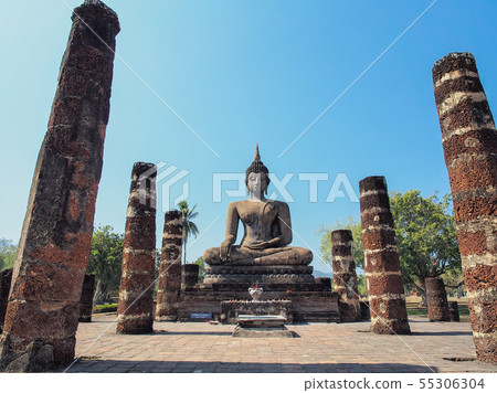 泰國素可泰歷史公園Wat Mahathat Wat Mahathat，Sukhothai 55306304