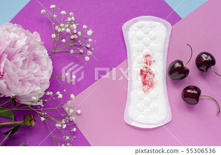 The concept of women's health. Vaginal discharge. The concept of women's health. Vaginal discharge. 55306536