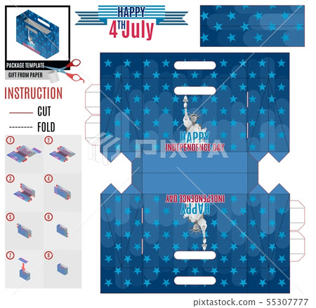 Independence Day of America template print package Independence Day of America template print package 55307777
